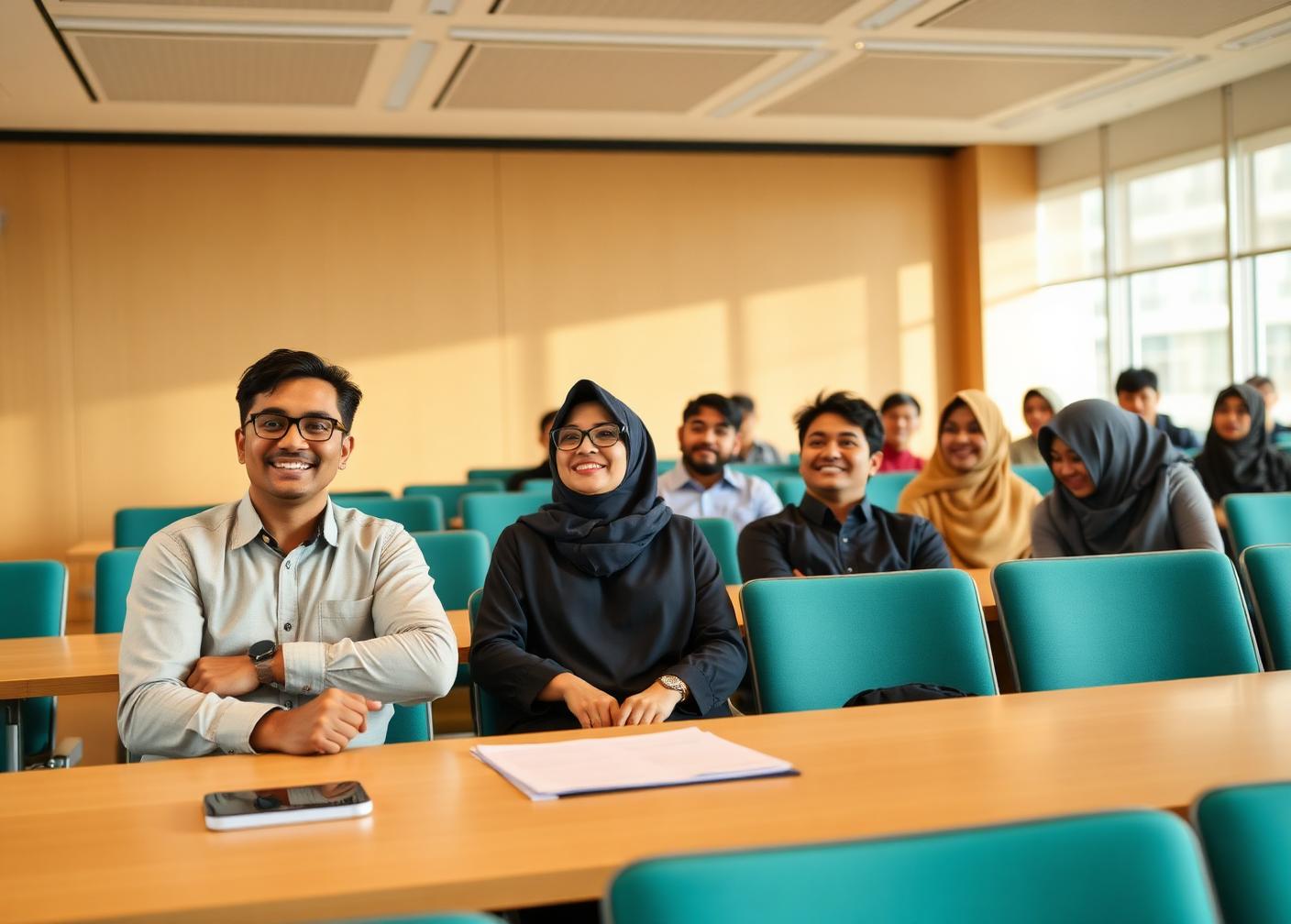 Sesi edukasi pensiun bersama dosen